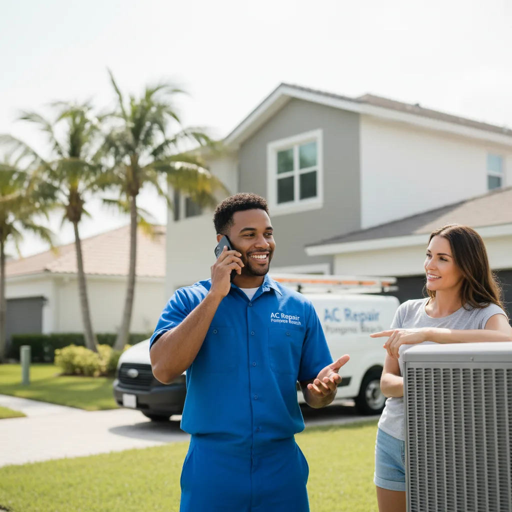 AC Repair Pompano Beach customer support in Menoken